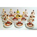 Subbuteo Andrew Table Soccer Holland away  World Cup Team on WSB Professional bases